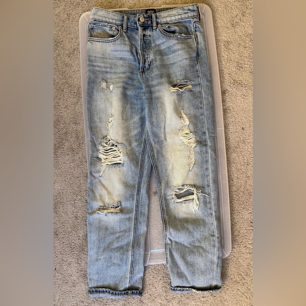 Urban Outfitters BDG Light Blue Distressed Denim Jeans
